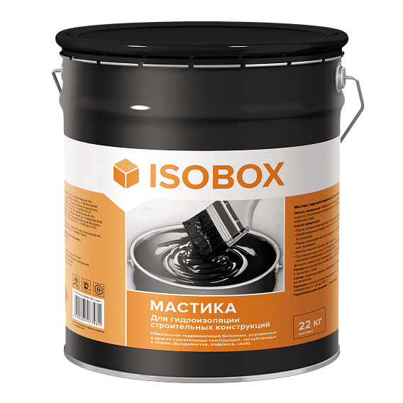 Мастика гидроизоляционная ISOBOX