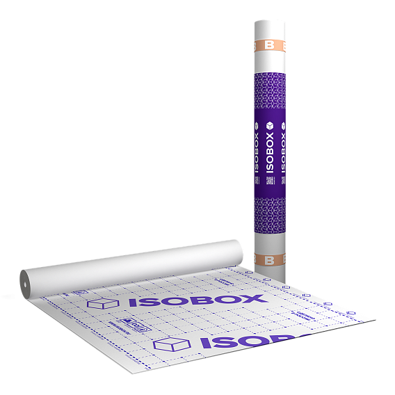 Пароизоляционная пленка ISOBOX В+