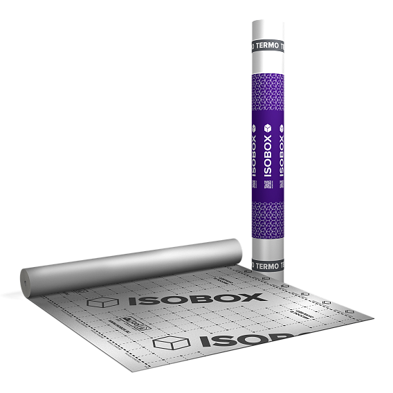 Пароизоляционная отражающая пленка ISOBOX ТЕРМО